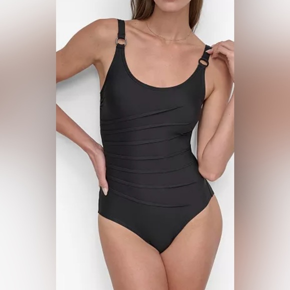DKNY One Piece Starburst Swimsuit - Picture 1 of 13